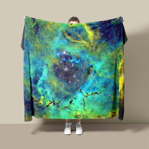 Space Blanket - Rosette Nebula - The Tiny Art Co