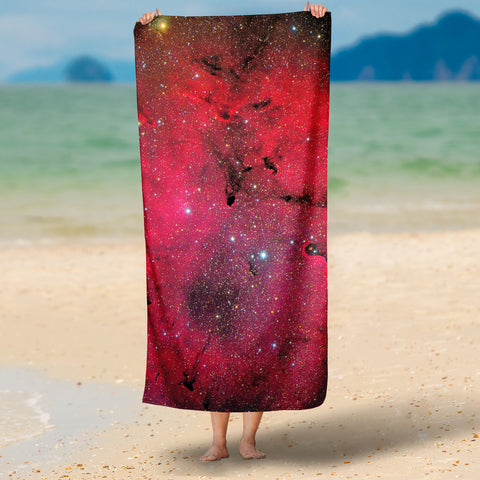 Astro Beach Towel - Red