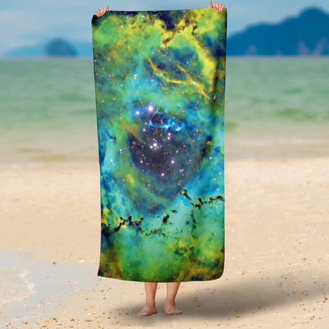 Astro Beach Towel - Rosette