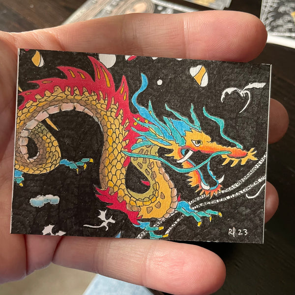 Dragon 2 ACEO Print