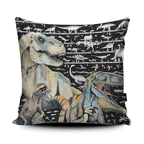 Dinosaur Cushion - The Tiny Art Co