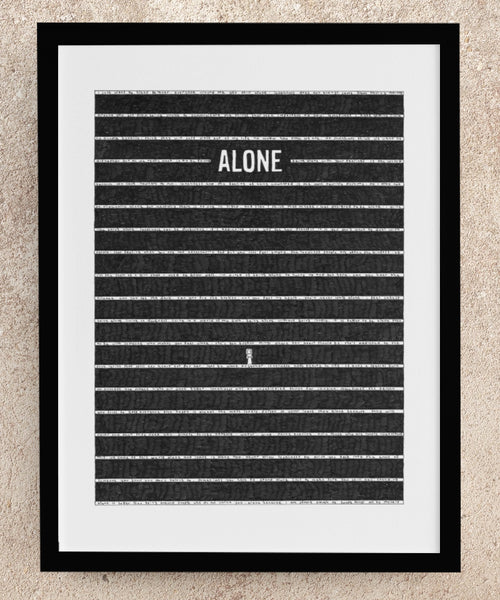 Alone Fine Art Print - The Tiny Art Co