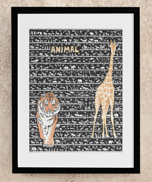 Animal Fine Art Print - The Tiny Art Co
