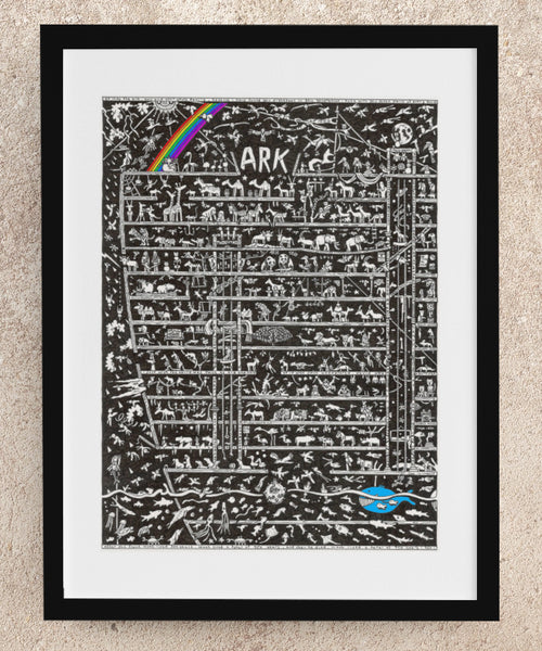 Noahs Ark Fine Art Print - The Tiny Art Co