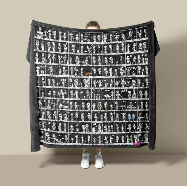 The 100 Bits you Missed Fleece Blanket