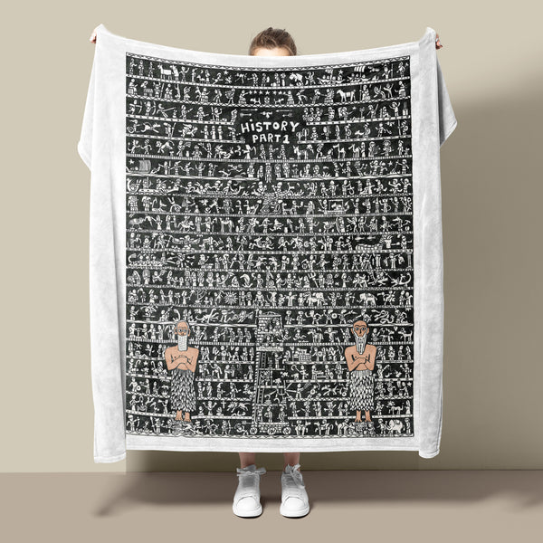 History Fleece Blanket