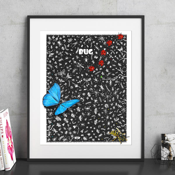 Bug Fine Art Print - The Tiny Art Co