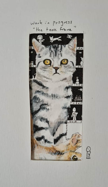 Cats Fine Art Print - The Tiny Art Co