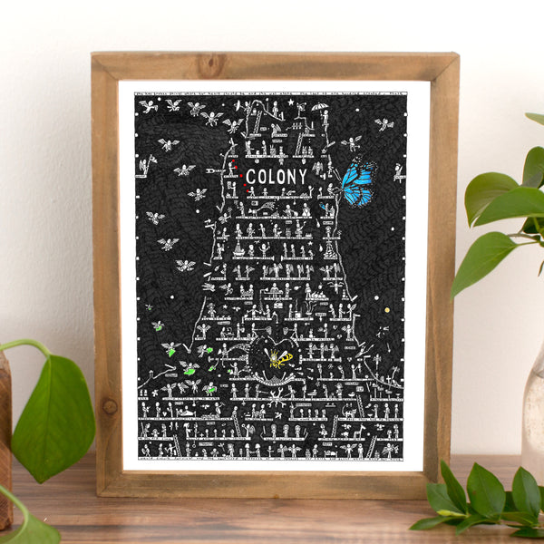 Colony Fine Art Print - The Tiny Art Co