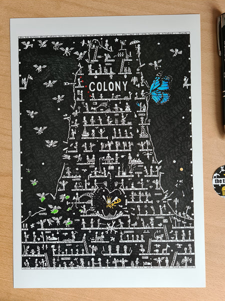 Colony Standard Print - The Tiny Art Co