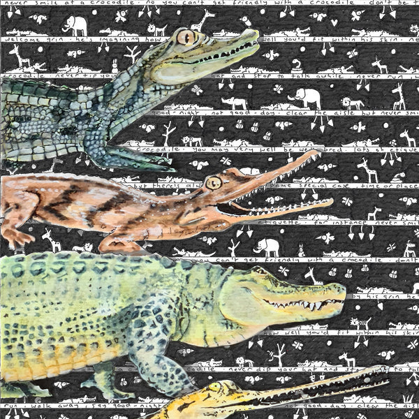 Crocodile Standard Print