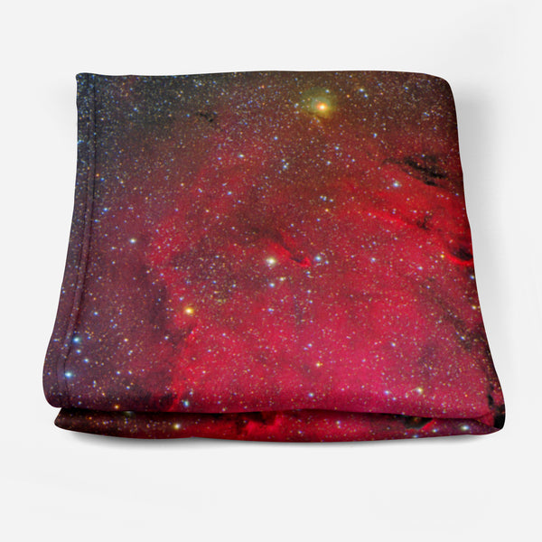 Space Blanket - Red Elephant