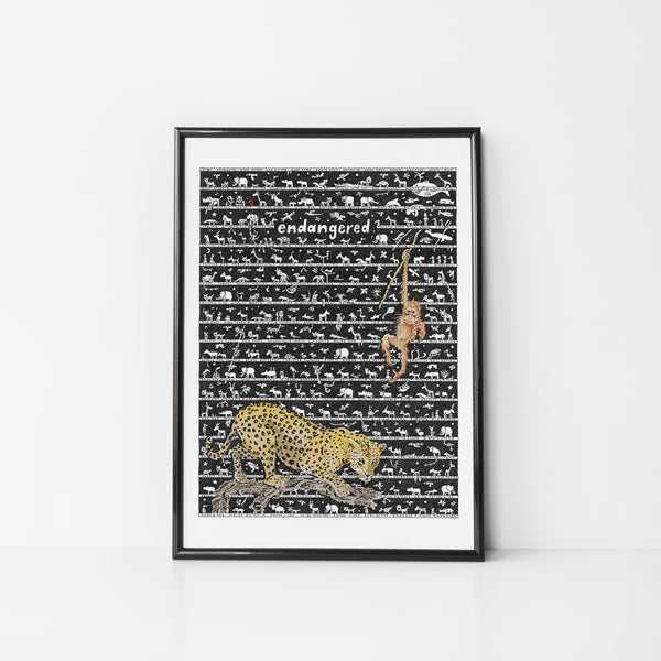 Endangered Species Standard Print - The Tiny Art Co