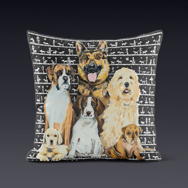 Dogs Cushion