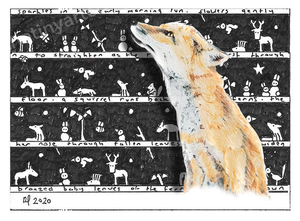 Fox ACEO Print - The Tiny Art Co