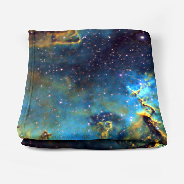 Space Blanket - Blue Nebula Heart