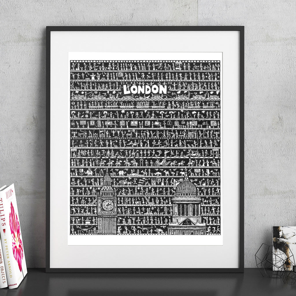 London Fine Art Print - The Tiny Art Co