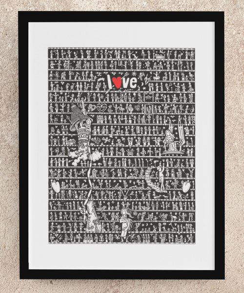 Love Fine Art Print - The Tiny Art Co