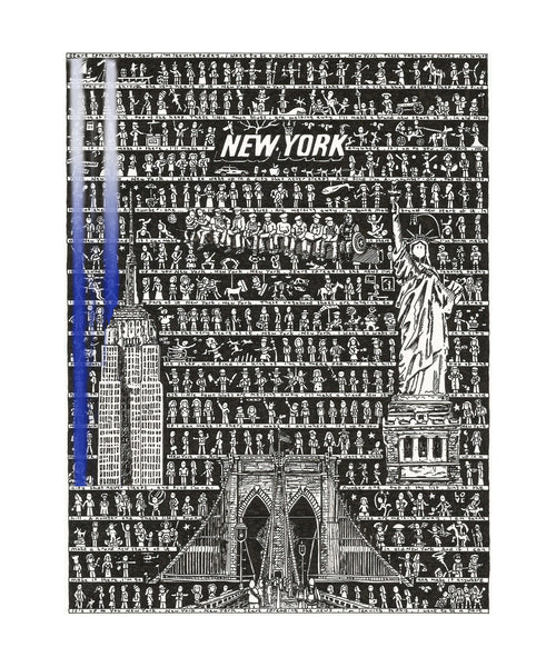 New York Art Print - The Tiny Art Co