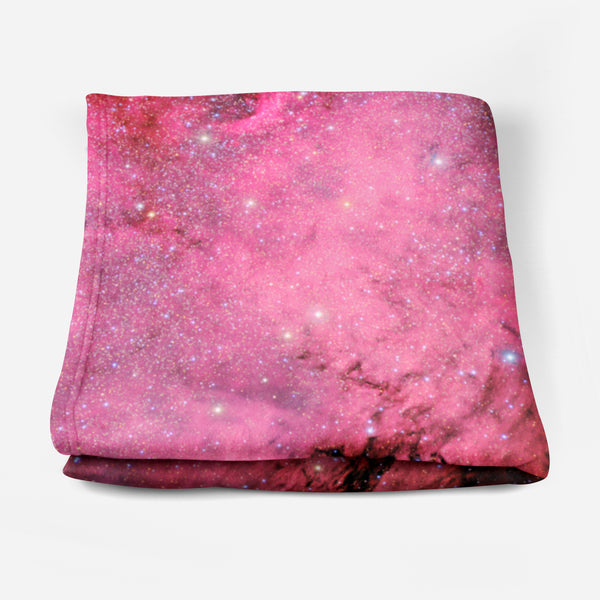 Space Blanket - Pink Nebula Throw