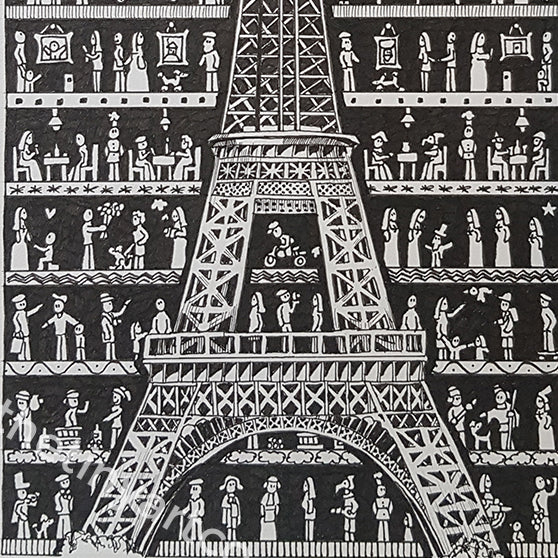 Paris Art Print - The Tiny Art Co