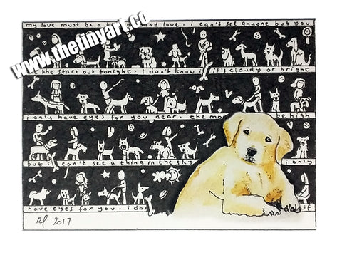 Dogs ACEO Print - The Tiny Art Co