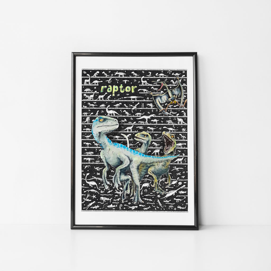 Raptor Standard Print - The Tiny Art Co