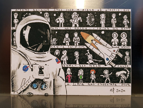 Space ACEO Print - The Tiny Art Co