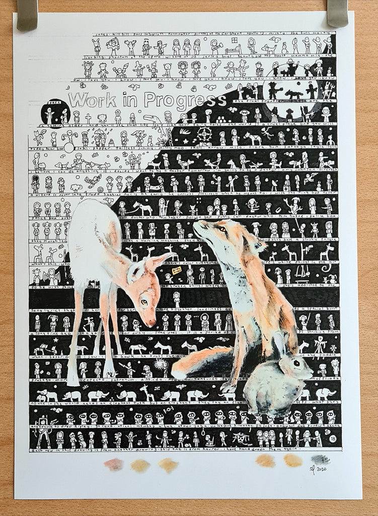 Work in Progress Test Print - The Tiny Art Co