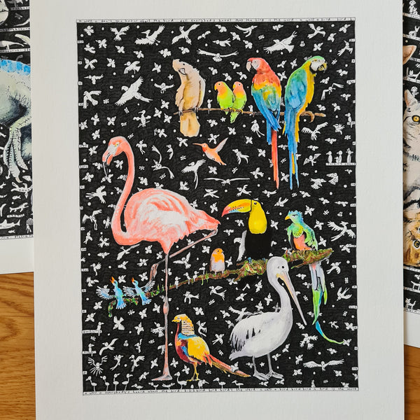 Bird Fine Art Print - The Tiny Art Co