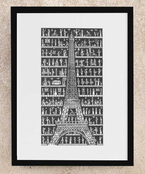 Paris Fine Art Print - The Tiny Art Co